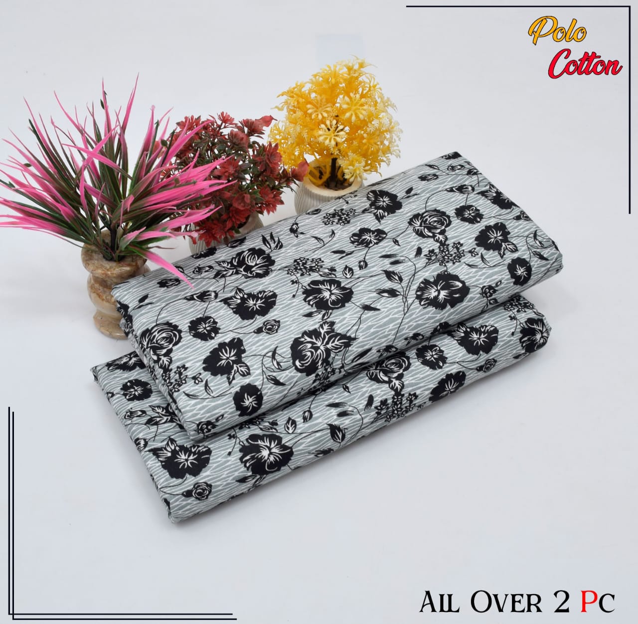 POLO COTTON PRINTED 2PC [ SALE OFFER ]