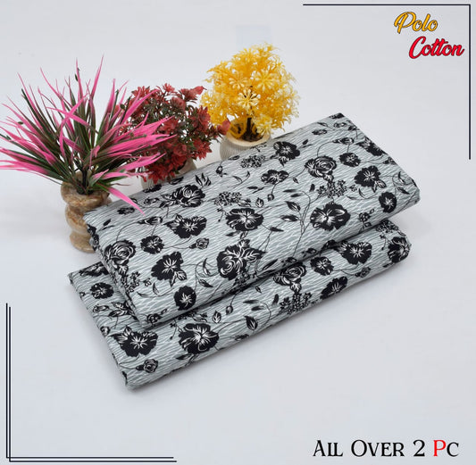 POLO COTTON PRINTED 2PC [ SALE OFFER ]