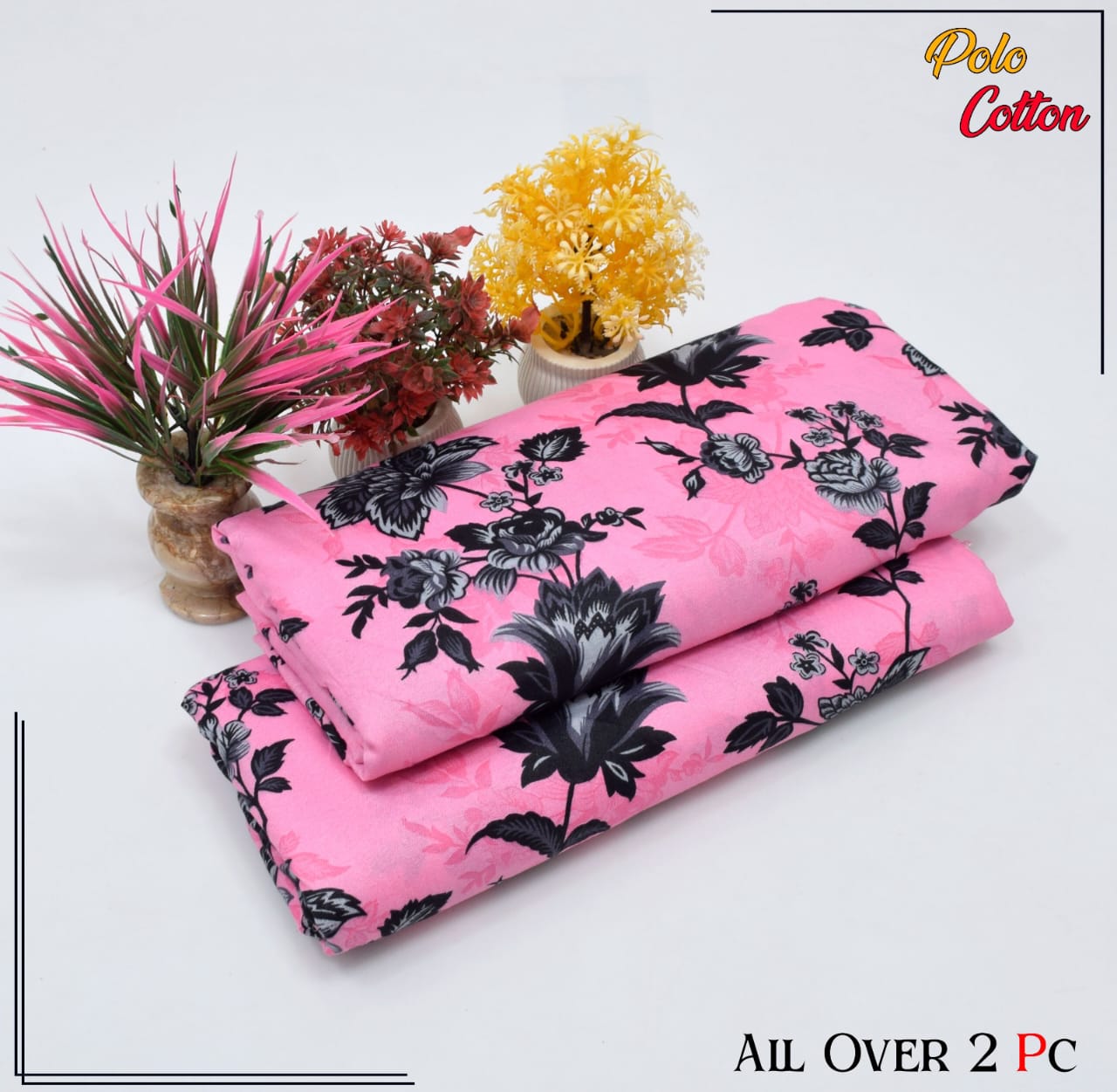 POLO COTTON PRINTED 2PC [ SALE OFFER ]