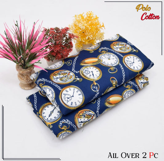 POLO COTTON PRINTED 2PC [ SALE OFFER ]