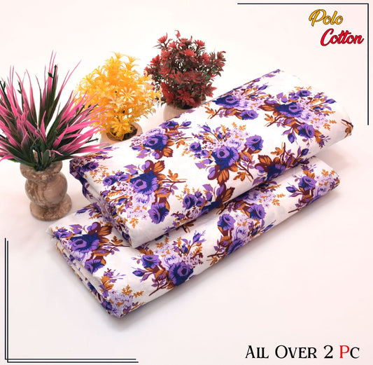 POLO COTTON PRINTED 2PC [ SALE OFFER ]