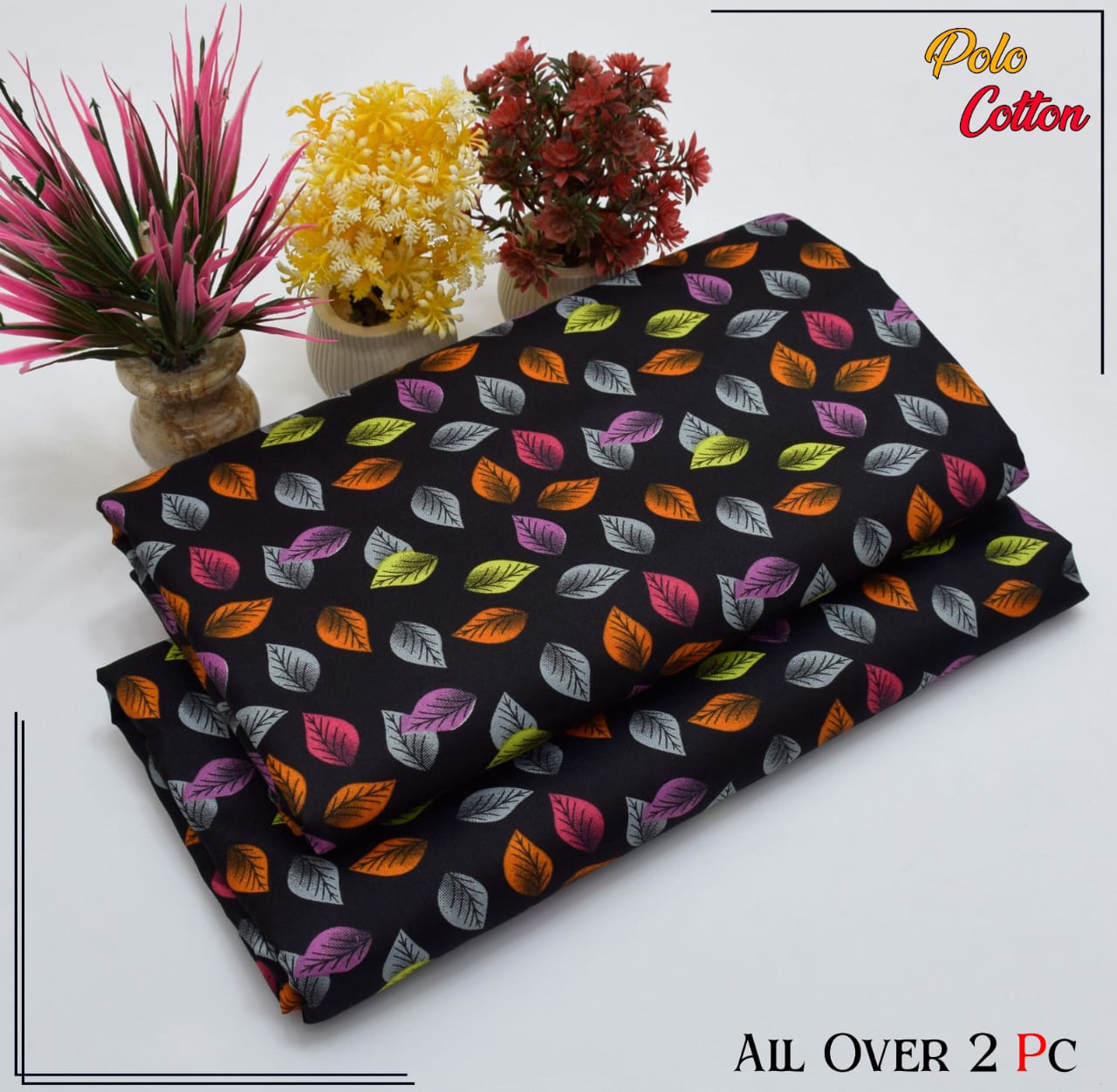 POLO COTTON PRINTED 2PC [ SALE OFFER ]