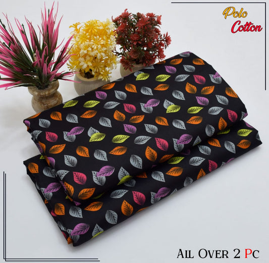 POLO COTTON PRINTED 2PC [ SALE OFFER ]