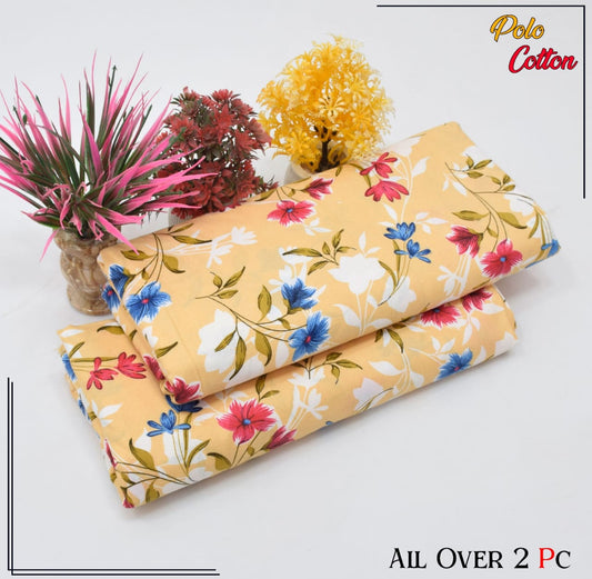 POLO COTTON PRINTED 2PC [ SALE OFFER ]
