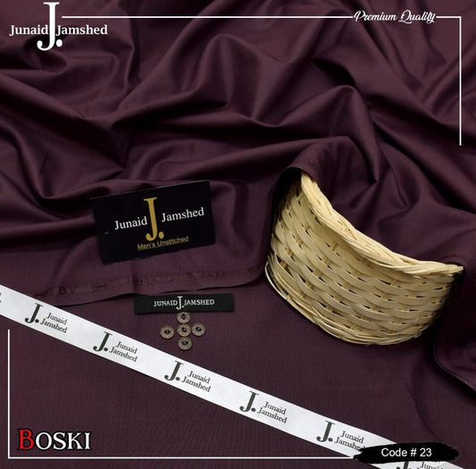 Boski Wash & Wear Unstitched Men's Suit