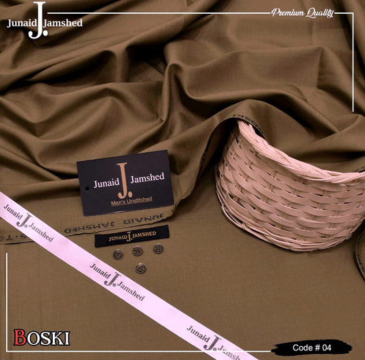 Boski Wash & Wear Unstitched Men's Suit